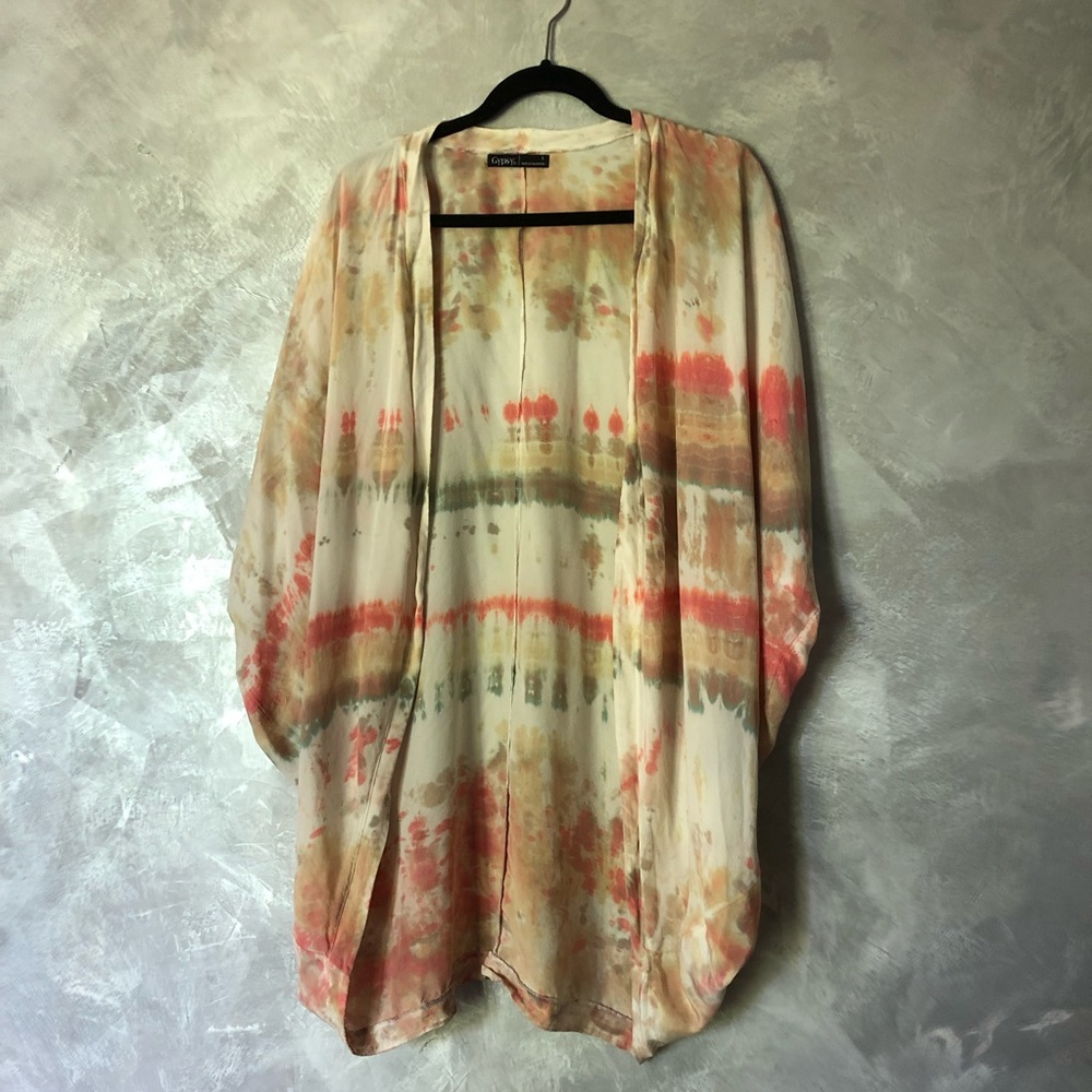 Tie-dye cardigan